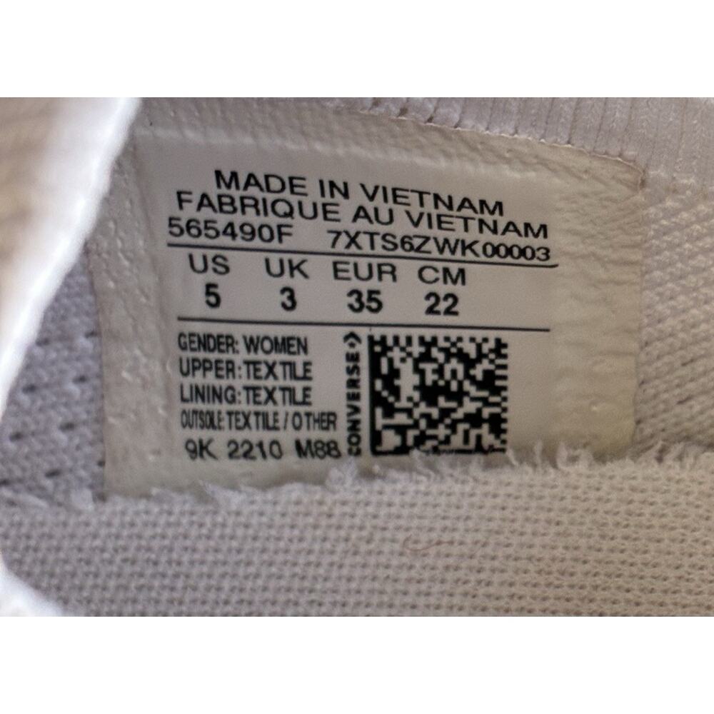 Converse Chuck Taylor All Star Shoreline Knit Women’s Sneakers Size-5 Slip On - Picture 4 of 7